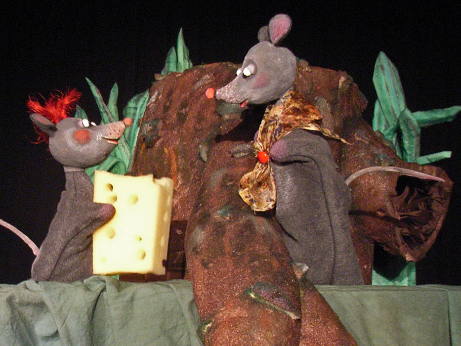 Käse, Katz und Maus · Foto: Gert Sudbrack