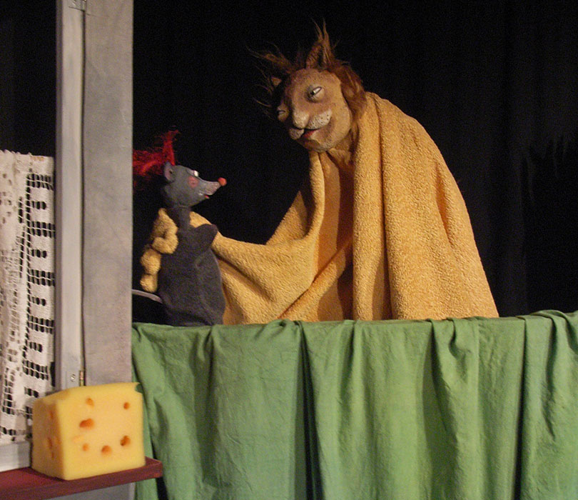 Käse, Katz und Maus · Foto: Gert Sudbrack